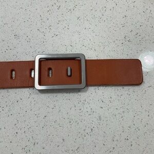 GROVEMADE Brown Leather Watch Strap - Small 44” long/1.5” wide